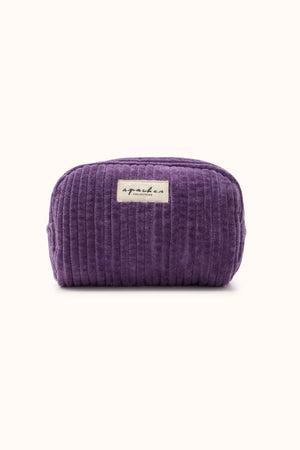 APACHES COLLECTIONS
Trousse small de toilette en velours, gaya violet