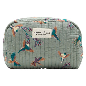APACHES COLLECTIONS Trousse small de toilette, gaya cerisier grey