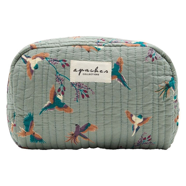 APACHES COLLECTIONS Trousse small de toilette, gaya cerisier grey