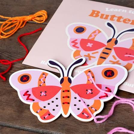Rex london learn to sew butterfly