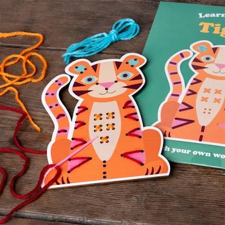 Rex london learn to sew tiger