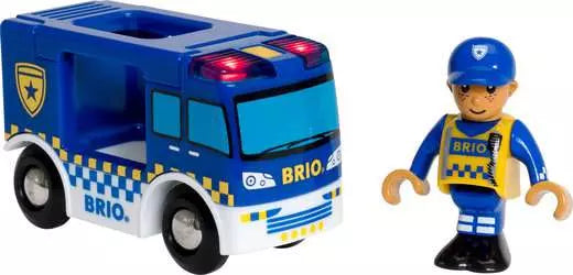 BRIO World - Camion de Police Son et Lumière 33825