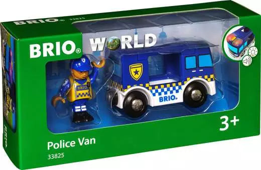 BRIO World - Camion de Police Son et Lumière 33825