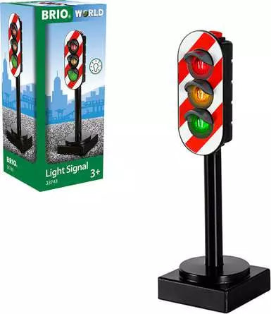 BRIO World - Feux Tricolores Lumineux 33743