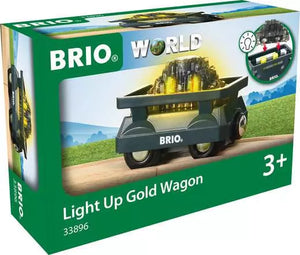 BRIO World - Wagon Lumi Charge Or 33896