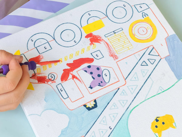 Kit peinture au numéro Wouf