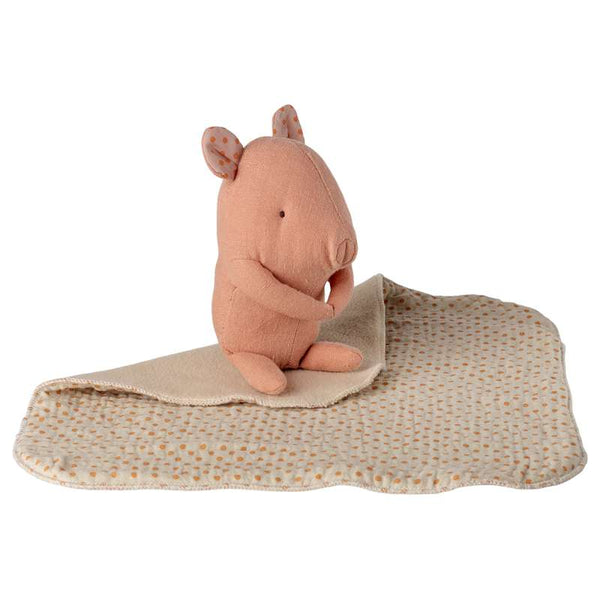 Lullaby Friends cochon mini Rose Maileg