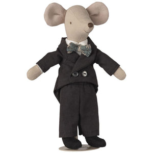 Couple de mariés dans son joli coffret, maman et papa Souris Maileg