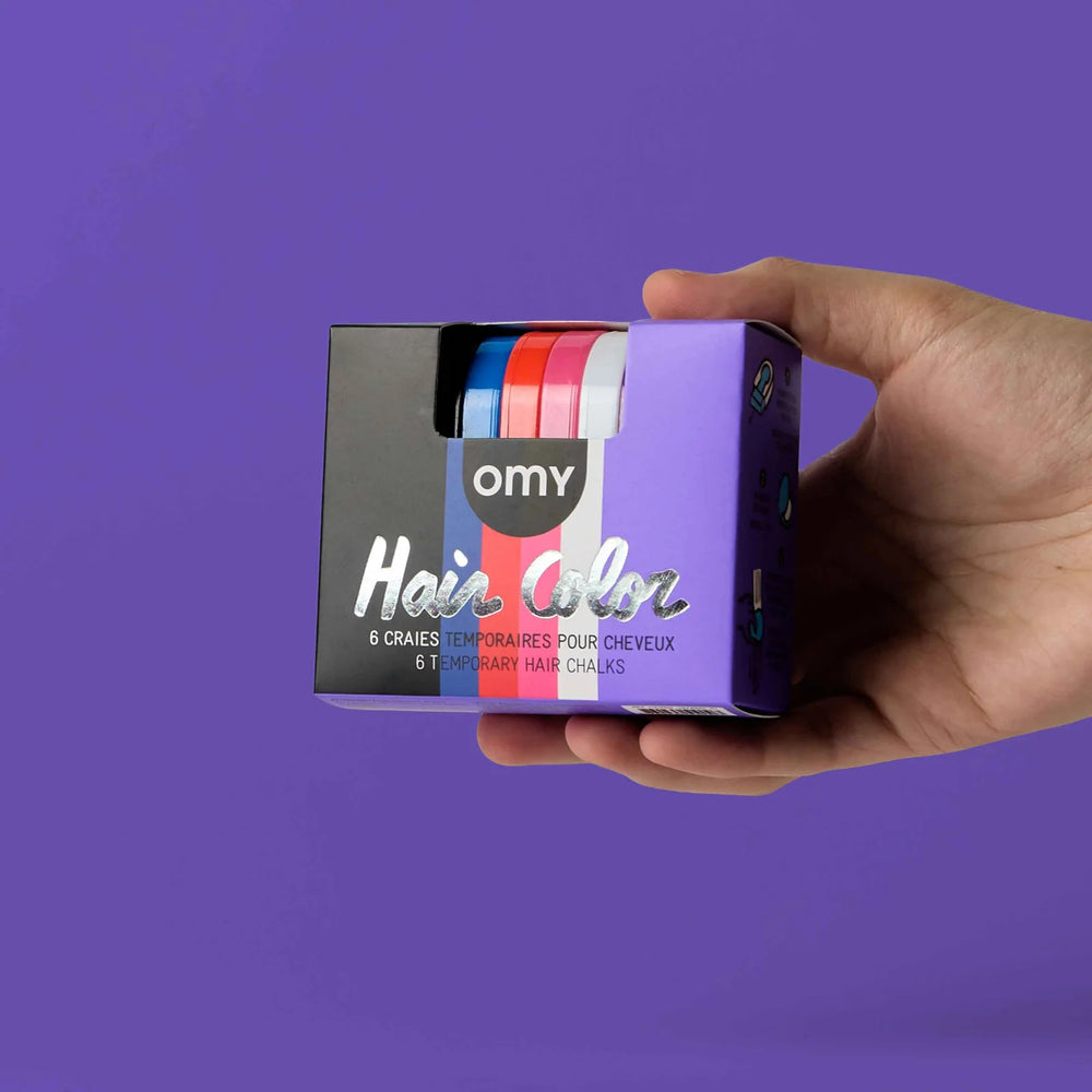 Omy Hair color craies de cheveux temporaires