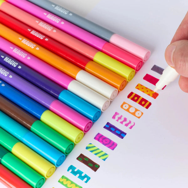 Omy FEUTRES MAGIC TWIST (14 COULEURS + 2 RÉVÉLATEURS)