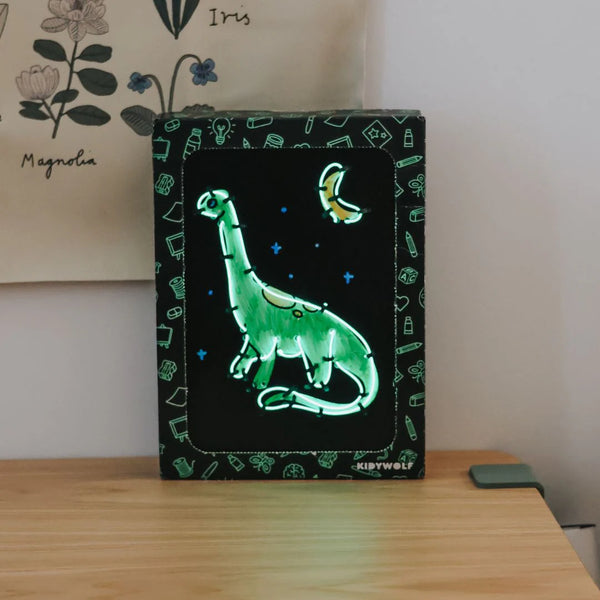 Kidynéon dinosaures Kidywolf