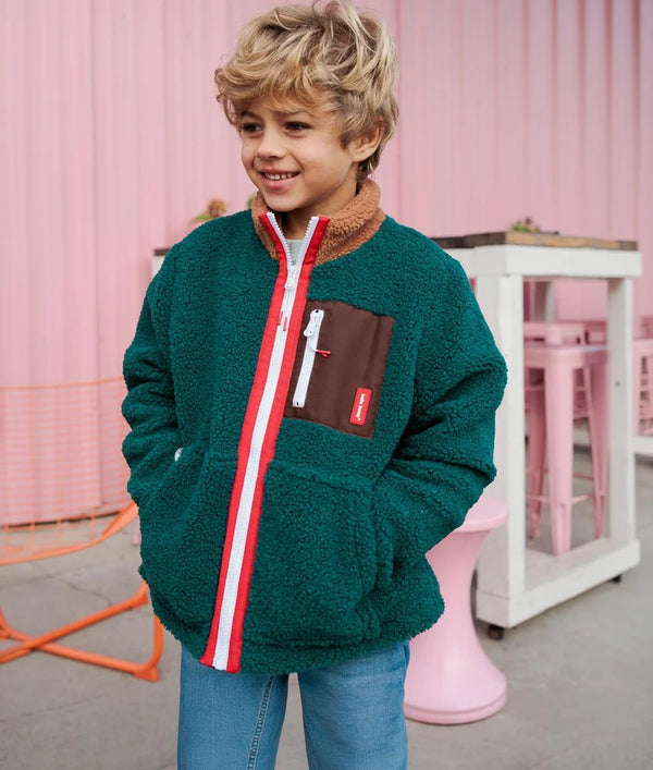 Hello Hossy Veste polaire Duck Blue 7-9 ans