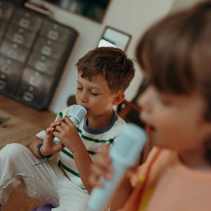 Kidykaraoké enceinte (Karaoké avec 2 microphones)