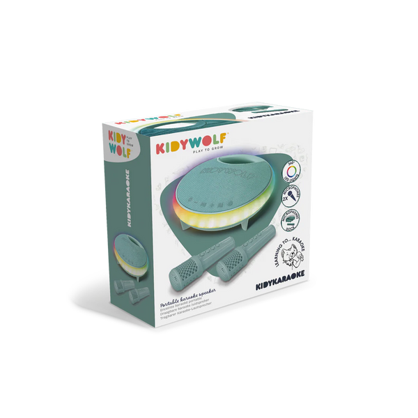 Kidykaraoké enceinte (Karaoké avec 2 microphones)