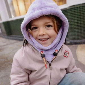 Hello Hossy Warmy cagoule mauve