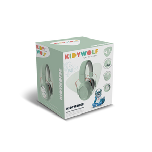 Kidynoise casque anti-bruit vert