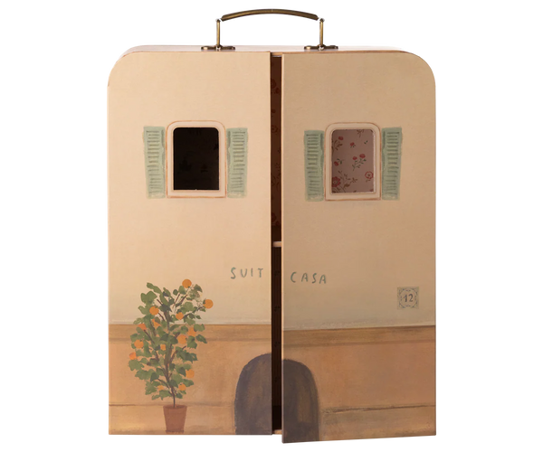 Maison SuitCasa, petite sœur et petit frère Maileg