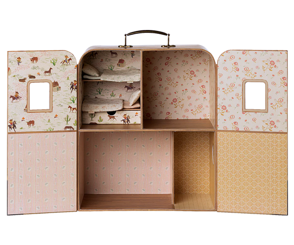 Maison SuitCasa, petite sœur et petit frère Maileg