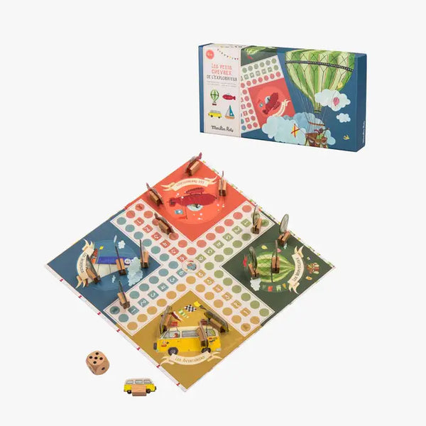 Jeu de petits chevaux Moulin Roty