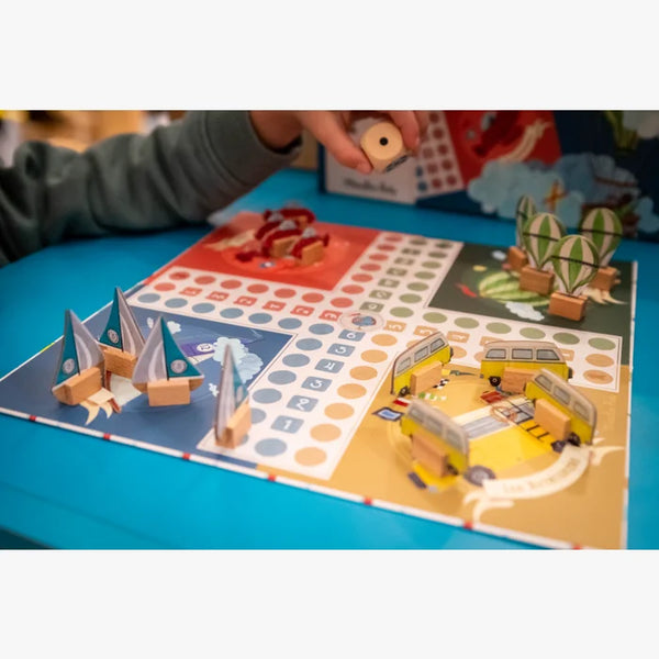 Jeu de petits chevaux Moulin Roty