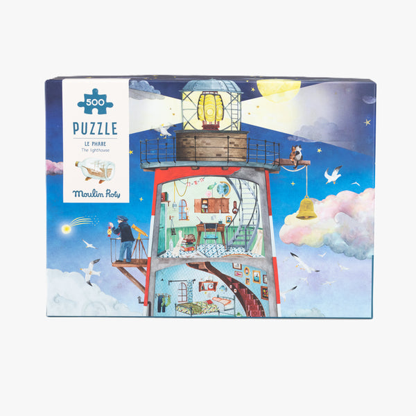 Puzzle phare 500 pièces Moulin Roty