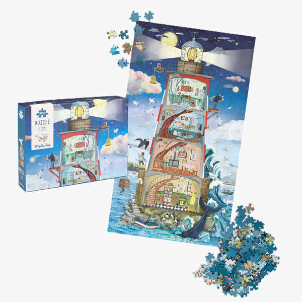 Puzzle phare 500 pièces Moulin Roty