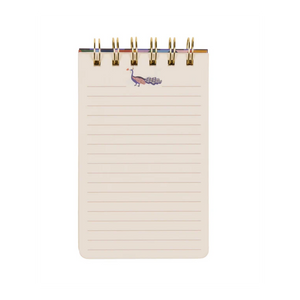 Petit carnet de notes paon