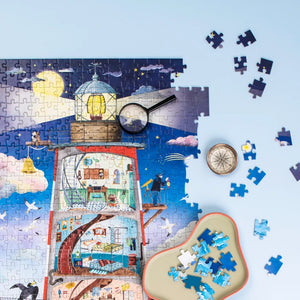 Puzzle phare 500 pièces Moulin Roty