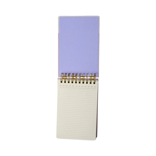 Grand carnet de notes Lilac