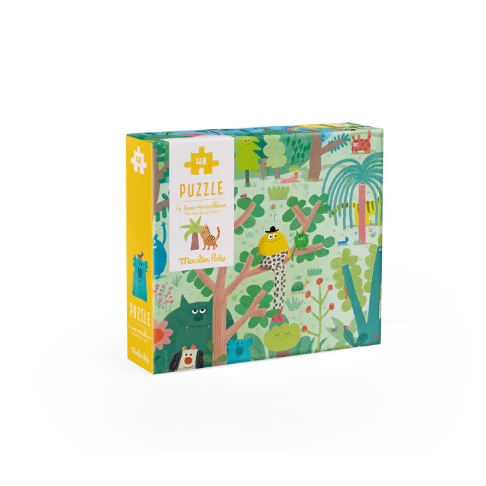 Puzzle 48 pièces La terre merveilleuse