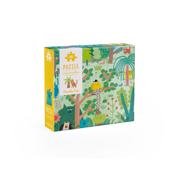 Puzzle 48 pièces La terre merveilleuse