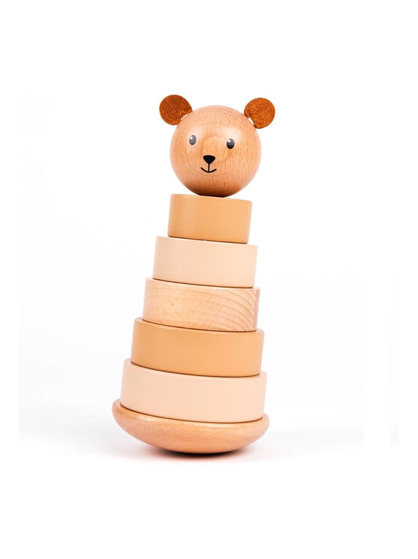 Jouet empilable en bois ours Marcel