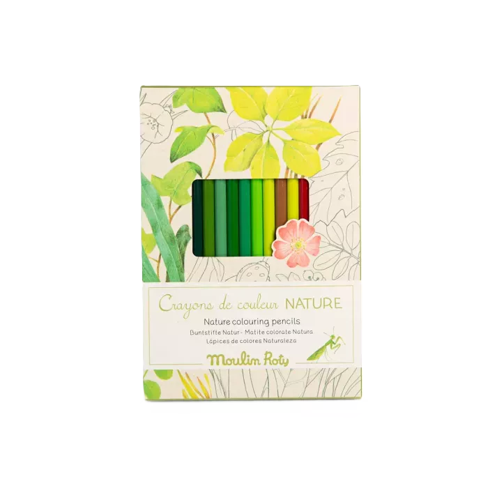 Crayons de couleur Nature