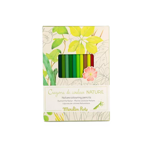Crayons de couleur Nature