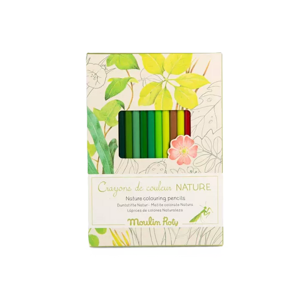 Crayons de couleur Nature