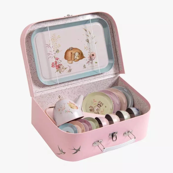 Valise dînette thé Les Rosalies