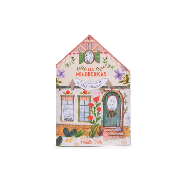 Cahier de coloriage et stickers Les minouchkas