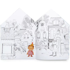 Cahier de coloriage et stickers Les minouchkas