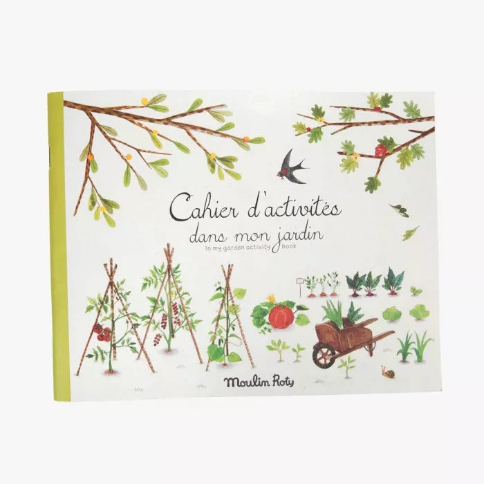 Cahier d’activités dans mon jardin