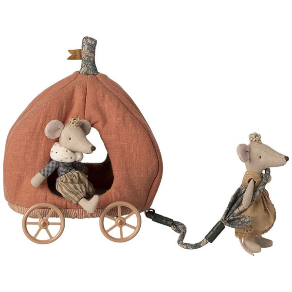 Carrosse citrouille Souris Maileg