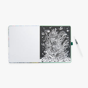 Cahier coloriage aquarelle magique
