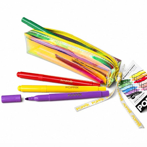 Trousse 12 feutres Poppik
