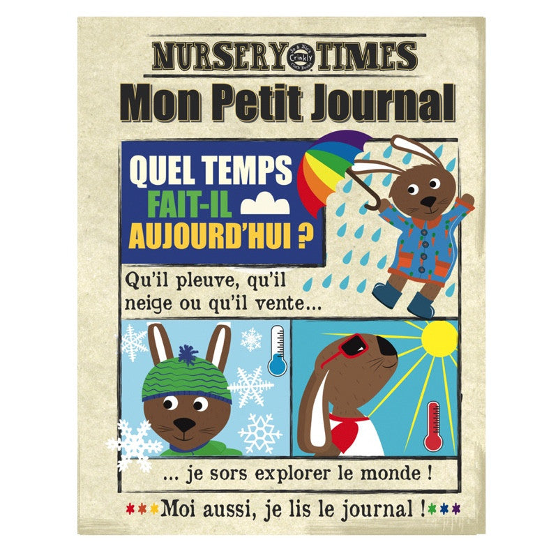 Mon petit journal Quel temps fait-il aujourd’hui?