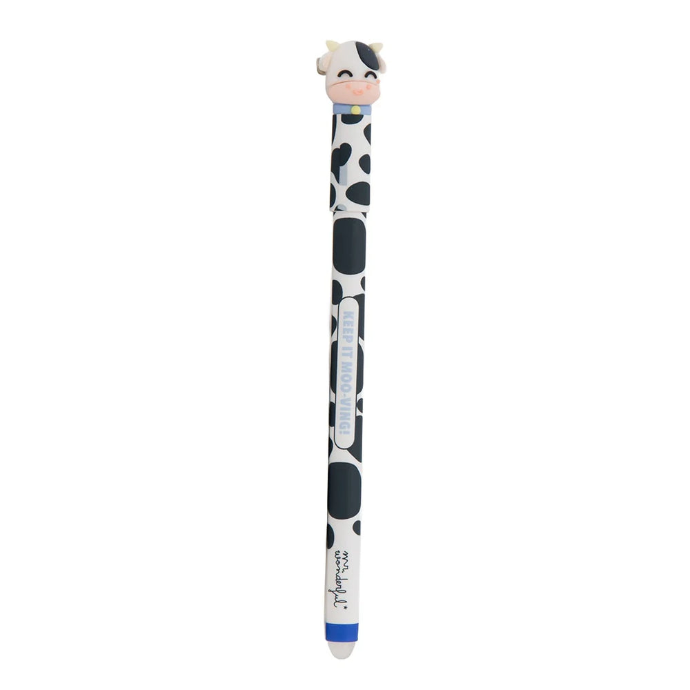 Stylo effaçable Bo-Bo Vache - Keep it moo-ving!