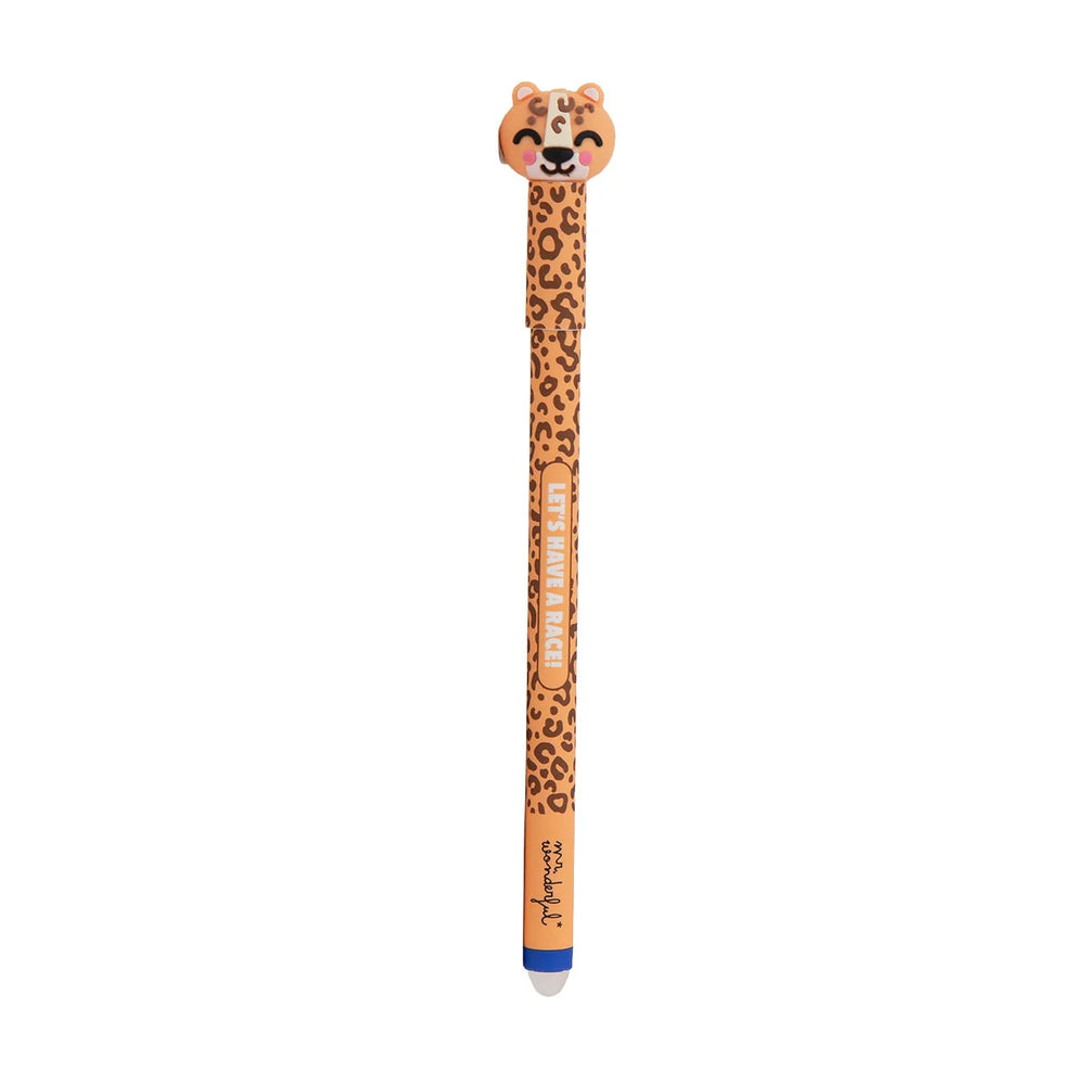 Stylo effaçable Bo-Bo Léopard – Let’s have a race!