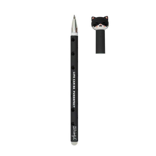 Stylo effaçable Bo-Bo Honorato le chat - La vie peut être parfaite