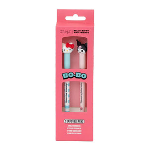 Set de 2 stylos effaçables Bo-Bo Hello Kitty – Hello Kitty et Kuromi