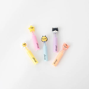 Lot de 5 surligneurs pastel