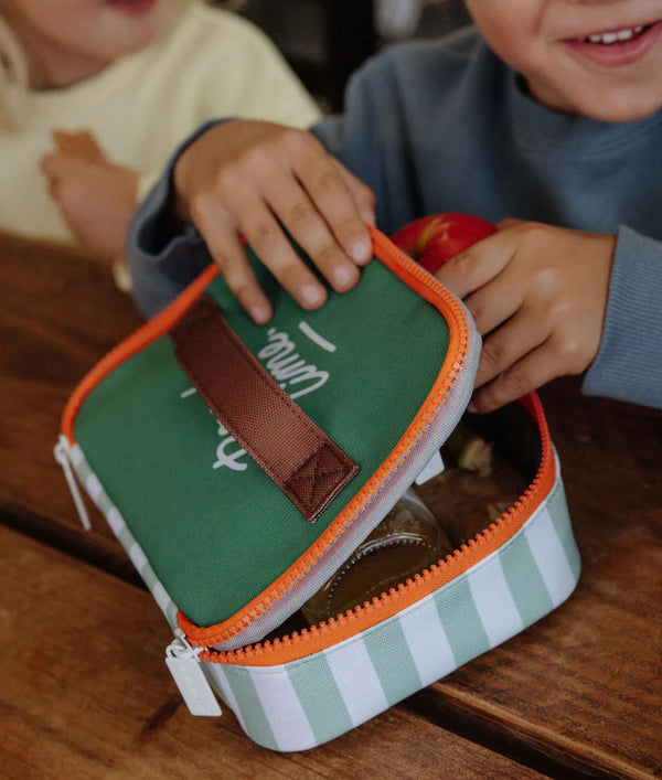 Snack Bag Green Stripes Hello Hossy
