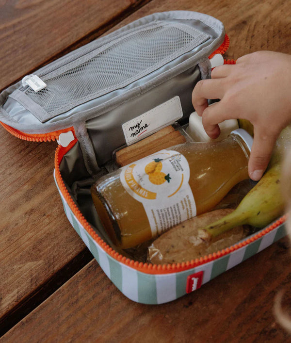 Snack Bag Green Stripes Hello Hossy